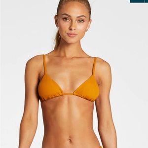 Vitamin a swimsuit. High waisted and triangle top.